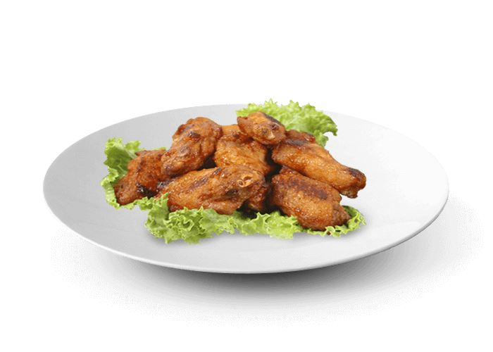 6 CHICKEN WINGS